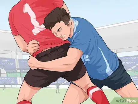 Imagen titulada Tackle in Rugby Step 6