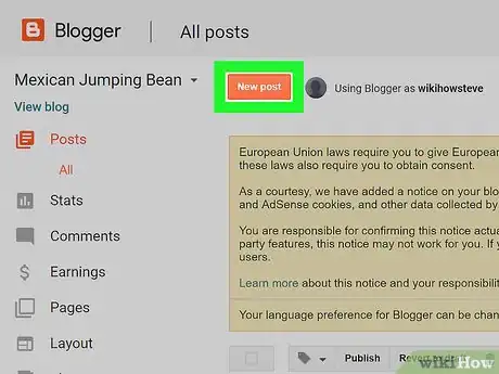 Imagen titulada Embed a YouTube Video in a Blogger Blog Step 7