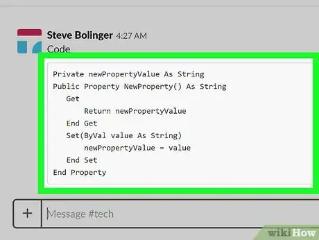 Imagen titulada Format Code on Slack on PC or Mac Step 8