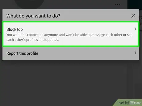 Imagen titulada Block Someone from Viewing a Linkedin Profile Step 23