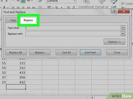 Imagen titulada Find and Replace on Excel on PC or Mac Step 5