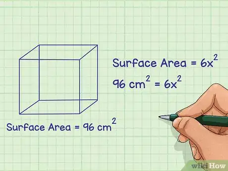 Imagen titulada Find the Volume of a Cube from Its Surface Area Step 2