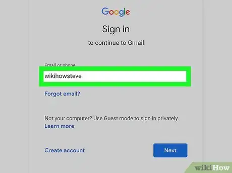 Imagen titulada Log In to Gmail Step 2