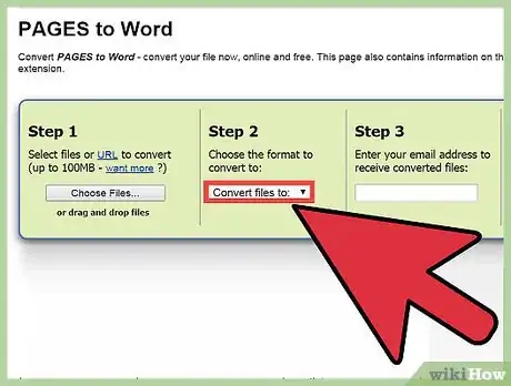 Imagen titulada Convert Pages to Word Step 10