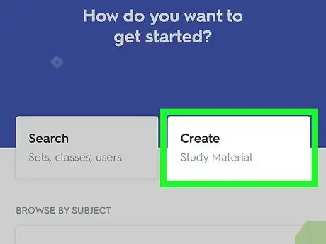 Imagen titulada Create a Set in Quizlet Step 2