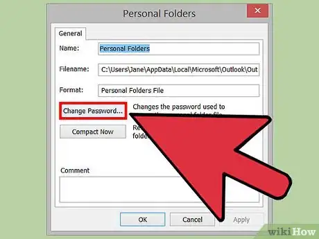 Imagen titulada Change Microsoft Outlook Password Step 11