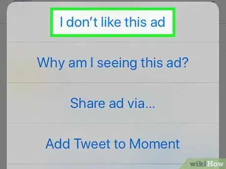 Imagen titulada Block Promoted Tweets on Twitter on iPhone or iPad Step 3