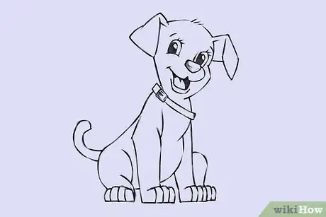 Imagen titulada Draw a Cartoon Dog Step 24