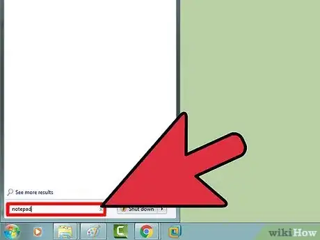 Imagen titulada Open Notepad Step 2