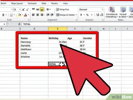 Imagen titulada Divide in Excel Step 4