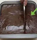 preparar brownies de chocolate líquido