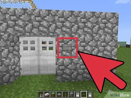 Imagen titulada Make a Door That Locks in Minecraft Step 4