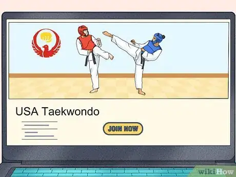 Imagen titulada Become an Olympic Fighter in Taekwondo Step 1