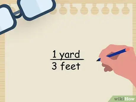 Imagen titulada Convert Feet to Yards Step 01