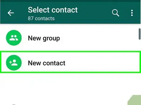 Imagen titulada Add a Contact on WhatsApp Step 12