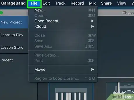 Imagen titulada Compose Music Using GarageBand Step 2