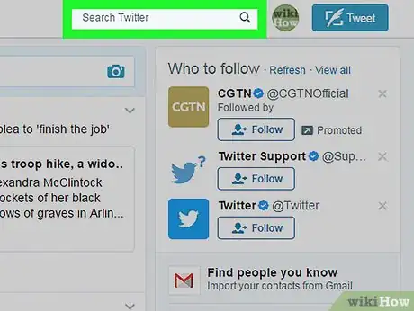 Imagen titulada Follow Someone on Twitter Step 7