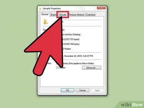 Imagen titulada Change File Permissions on Windows 7 Step 4