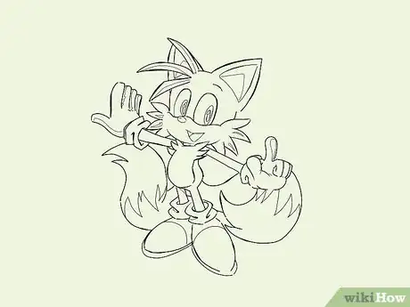 Imagen titulada Draw Sonic Characters Step 36