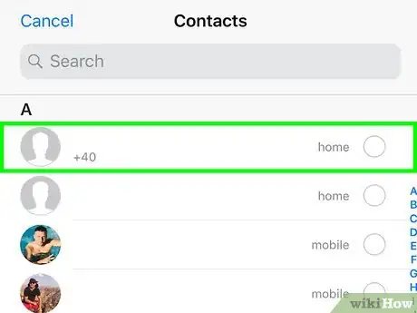 Imagen titulada Add a Contact on WhatsApp Step 19