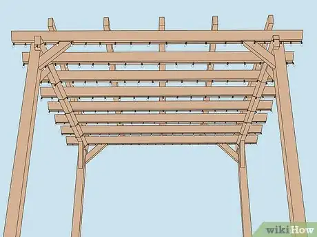 Imagen titulada Hang Pergola Lights Step 5