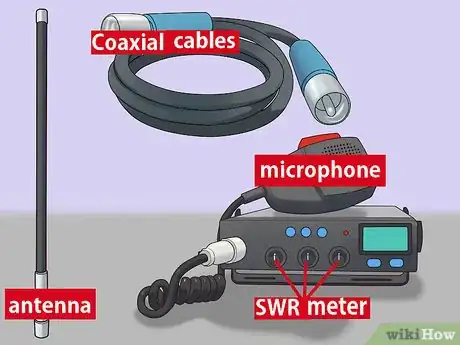 Imagen titulada Peak and Tune a CB Radio Step 1