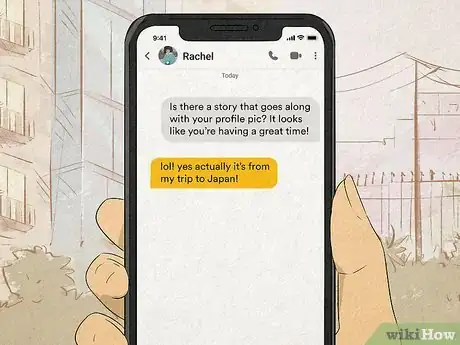 Imagen titulada Start a Conversation on Bumble Step 1
