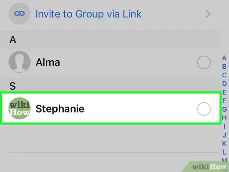 Imagen titulada Invite Users to a Group Chat on WhatsApp Step 5