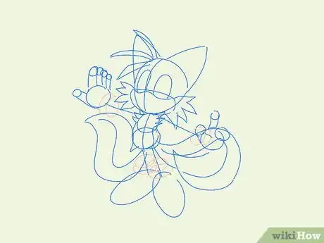 Imagen titulada Draw Sonic Characters Step 34