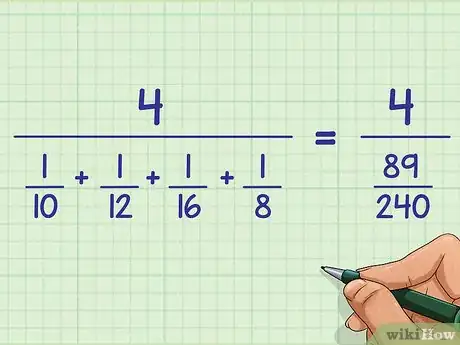 Imagen titulada Calculate the Harmonic Mean Step 5