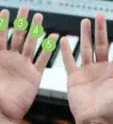 colocar tus dedos correctamente en las teclas del piano