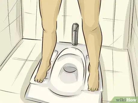 Imagen titulada Use a Squat Toilet Step 2