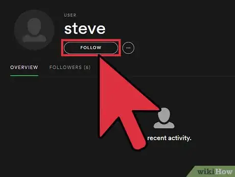 Imagen titulada Follow a User on Spotify Step 10