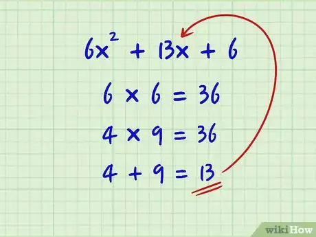 Imagen titulada Factor Second Degree Polynomials (Quadratic Equations) Step 14