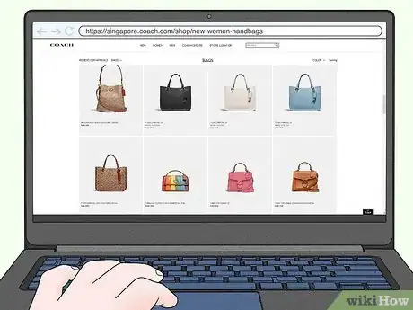 Imagen titulada Spot a Fake Coach Bag Step 8