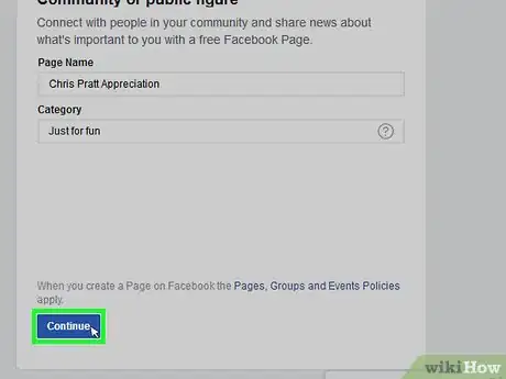 Imagen titulada Create a Facebook Fan Page Step 7