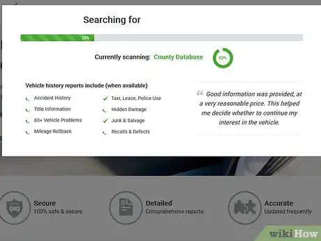 Imagen titulada Get a Free Basic VIN Check Step 3