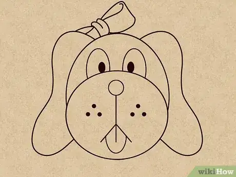 Imagen titulada Draw a Dog Face Step 16