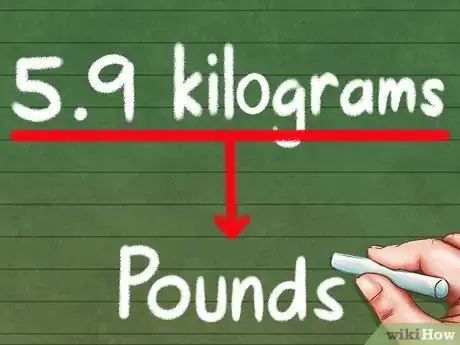 Imagen titulada Convert Kilograms to Pounds Step 1