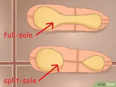 Imagen titulada Choose Ballet Slippers Step 3