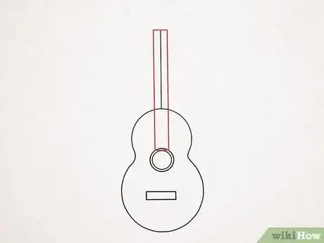 Imagen titulada Draw an Acoustic Guitar Step 6