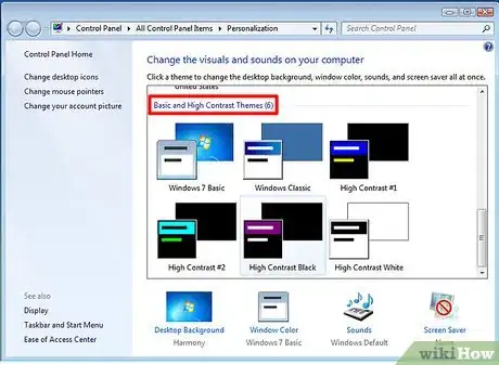 Imagen titulada Reduce Computer Eye Strain by Switching to High Contrast (Windows 7) Step 2