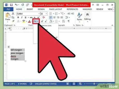 Imagen titulada Change from Lowercase to Uppercase in Excel Step 32