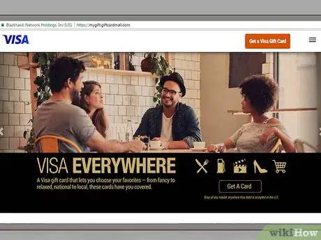 Imagen titulada Check Your Visa Gift Card Balance Step 1