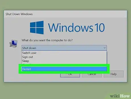 Imagen titulada Restart Windows 10 Step 10