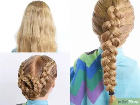 Imagen titulada Make a Dutch Braid Step 1