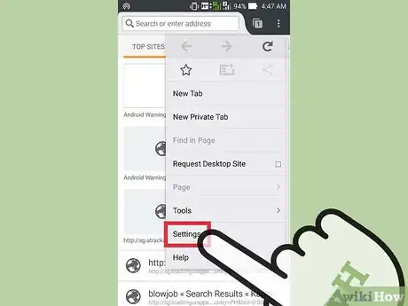 Imagen titulada Clear Your Browser's Cache on an Android Step 16