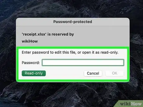 Imagen titulada Open a Password Protected Excel File Step 2