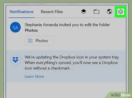 Imagen titulada Log Out on Dropbox on PC or Mac Step 5