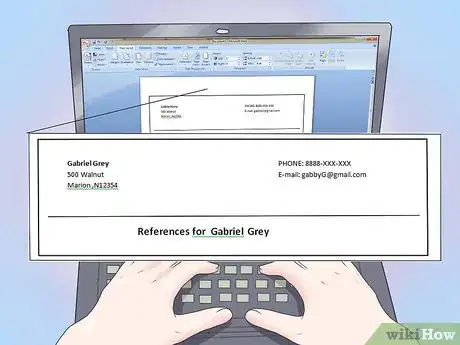 Imagen titulada Include References on a Resume Step 4